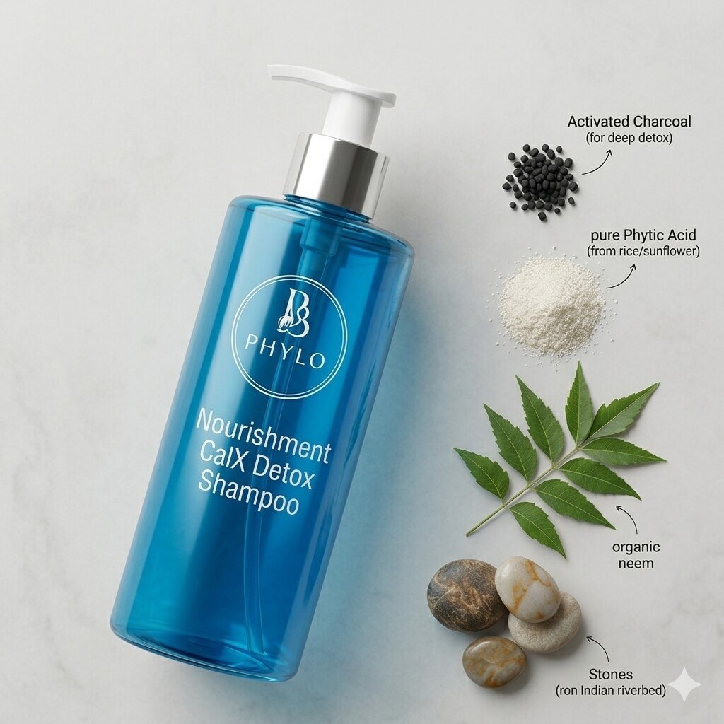 Phylo hard water shampoo.