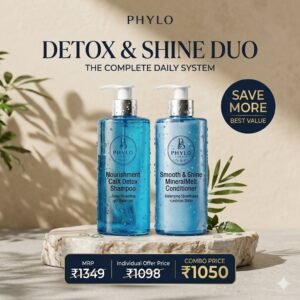 Phylo Detox & Shine Duo shampoo and conditioner combo offer
